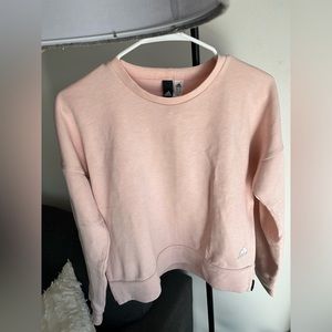 Pink sweater adidas size S